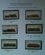BULGARIA 1988 Centenary of the State Railways. Set of 6. One is fine used. - 19941 - UHM