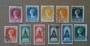 NETHERLANDS 1923 Definitives. Set of 11. Top value is superb. - 20007 - FU
