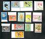 SINGAPORE 1962 Definitives. Set of 15 as orinally issued. Excludes the 15c. - 20022 - UHM