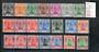 SELANGOR 1949 Definitives. Set of 21. Some toned. - 20024 - UHM