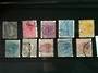 NEW ZEALAND 1882 Victoria 1st Second Sideface. Set of 10. - 20025 - Used