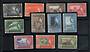 PENANG 1957 Elizabeth 2nd Definitives. Set of 11. - 20026 - UHM