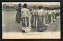 GREAT BRITAIN 1912-1924 2d. Watermark Royal Cypher. Marginal strip of three from sheet with watermark inverted and reversed. One
