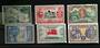 TONGA 1951 50th Anniversary of the Treaty of Friendship between Great Britain and Tonga. Set of 6. - 20064 - Mint