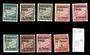 FRENCH OCEANIC SETTLEMENTS 1926 Postage Due. Set of 9. - 20100 - Mint