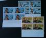 NEW ZEALAND 1968 Armed Forces. Set of 3 in blocks of 4. - 20108 - UHM