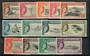 ASCENSION 1956 Elizabeth 2nd Definitives. Set of 13. - 20132 - LHM