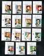 BRITISH ANTARCTIC TERRITORY 1973 Definitives Ships and Explorers. Definitives. Set of 15. - 20135 - VFU