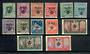 ALGERIA 1927 Wounded Soldiers of the Morocco War. Set of 13. - 20160 - Mint