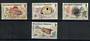 FRENCH POLYNESIA 1962 set of 4. Fish. - 20165 - VFU
