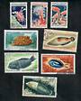 NEW CALEDONIA 1964 Set of 8 Coral and Fish. - 20168 - VFU