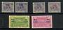 FRENCH GUIANA 1922 Surcharges. Set of 6. - 20171 - Mint