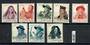 PORTUGAL 1947 Regional Costumes. Set of eight - 20181 - Mint