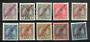 ST THOMAS et PRINCIPE 1912 Definitives overprinted