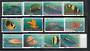 NORFOLK ISLAND 1998 Reef Fishes. Set of 12. - 20229 - VFU