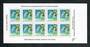 FINLAND 1997 Provincial Plants. Bird Cherry (Birkalund). 1 Klass (2m80) Multicoloured. Self Adhesive. Sheet of 10. - 20241 - UHM