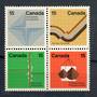 CANADA 1972 Earth Sciences. Block of 4. - 20269 - UHM