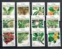 COCOS (KEELING) ISLANDS 1988 Flowers. Set of 12. - 20271 - UHM