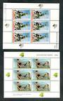 NEW ZEALAND 1970 Health. Set of 2 miniature sheets. - 20283 - UHM