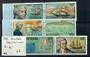 AITUTAKI 1974 Discovery of Aitutaki by William Bligh. First series. Set of 6 in joined pairs.