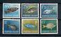 NORFOLK ISLAND 1962 Fish. Set of 6. - 20322 - UHM