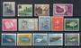 NORFOLK ISLAND 1960-1963. Complete run in mint from the 1960 overprints to the 1963 Fish. - 20325 - Mint
