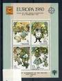 GREAT BRITAIN 1980 Europa Cinderella. Overprinted miniature sheet. - 20390 - UHM
