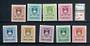 KIRIBATI 1981 Postage Due. Set of 9. - 20403 - UHM