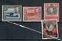 KENYA UGANDA TANGANYIKA 1938 George 6th Definitives. Four high values. Priced to retail at $NZ65.00 $US29.25. - 20424 - MNG