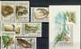 UZBEKISTAN 1993 Wildlife. Set of 7 and miniature sheet. Deer Reptiles Birds. - 20465 - UHM