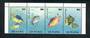 GUYANA Fish Strip of 4. $80.00 face value each stamp. - 20515 - UHM