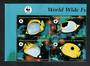 MICRONESIA World Wildlife Fund Fish. Block of 4. - 20519 - UHM