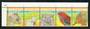 AUSTRALIA 1987 Wildlife. Strip of 5. - 20527 - UHM