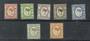 LABUAN 1892 Victoria 1st Definitives. No Watermark. Set of 7. - 20555 - Mint