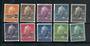 CHRISTMAS ISLAND 1958 Elizabeth 2nd Definitives. Set of 10. - 20637 - Mint