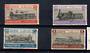 EGYPT 1933 International Railway congress. Set of 4. - 20778 - Mint