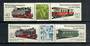 EAST GERMANY 1984 Narrow Guage Railways. Fourth series. Set of 4 in joined pairs with centre labels. - 20796 - UHM