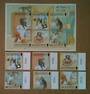 ALDERNEY 1996 Domestic Cats. Set of 6 and Miniature sheet. - 20803 - UHM