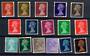 GREAT BRITAIN 1967 Elizabeth 2nd Machins. Set of 16. - 20804 - UHM