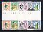ISLE OF MAN 1985 Centenary of the Soldiers' Sailors' and Airmens' Families Association. Set of 4 in gutter pairs. - 20875 - UHM