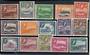 ANTIGUA 1953 Elizabeth 2nd Definitives. Set of 15. Top two values never hinged. - 20893 - Mint