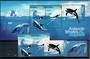 AUSTRALIAN ANTARCTIC TERRITORY 1995 Whales and Dolphins. Set of 4 and miniature sheet. - 20906 - CTO