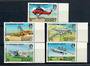 ALDERNEY 1985 Aeroplanes. Set of 5. - 20954 - UHM