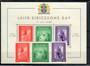 ICELAND 1938 Leif Eiricsson's Day. Set of 3 and miniature sheet. - 20970 - UHM