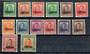 NEW ZEALAND 1938 Geo 6th Officials. Set of 14. - 20998 - UHM