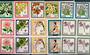 NIUE 1969 Definitives Flowers. Set of 10 in blocks of 4. - 21067 - UHM