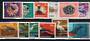 COCOS (KEELING) ISLANDS 1969 Definitive Set of 12. Thematic Birds and Fish. LHM Scott 8-19 $US 11.10. - 21095 - LHM