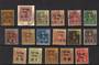 FRENCH POs in CHUNGKING 1906 Definitives. Set of 17. LHM and used. - 21144 - Mixed