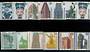 WEST BERLIN 1987 Tourist Sights. 13 of the 15 values. Excludes the two items issued in 1990. - 21154 - UHM