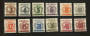 WEST GERMANY 1981 Postage Labels. Set of 14. - 21155 - UHM